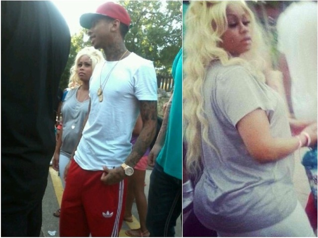 Blaque Chyna sex model pregnant belly child tyga blac chyna expecting