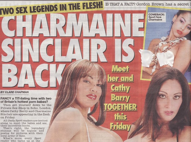 Charmaine Sinclair sex sin meet char cathy charmaine sinclair barry