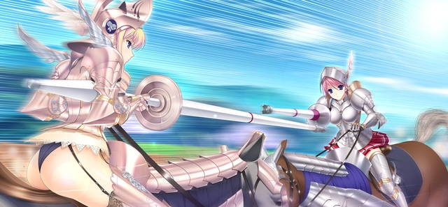 Mio Komori sex blonde hair pink game blue eyes panties show animal garter underwear belt mio weapon kisaki armor kei konachan thighhighs komori walkure romanze