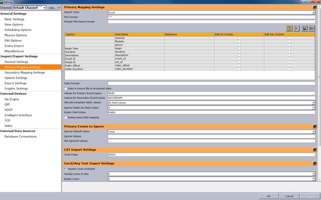 filename.txt guide viz primary multichannel configuration primarymapping mapping settings