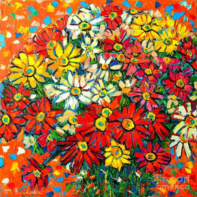 Autumn Stone xxx large medium ana autumn featured maria colorful flowers daisies edulescu