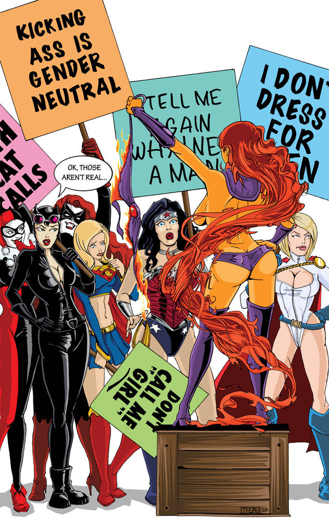 Harley Quinn porn girl teen bee woman harley kate wonder power kane titans quinn supergirl batwoman catwoman koriand starfire
