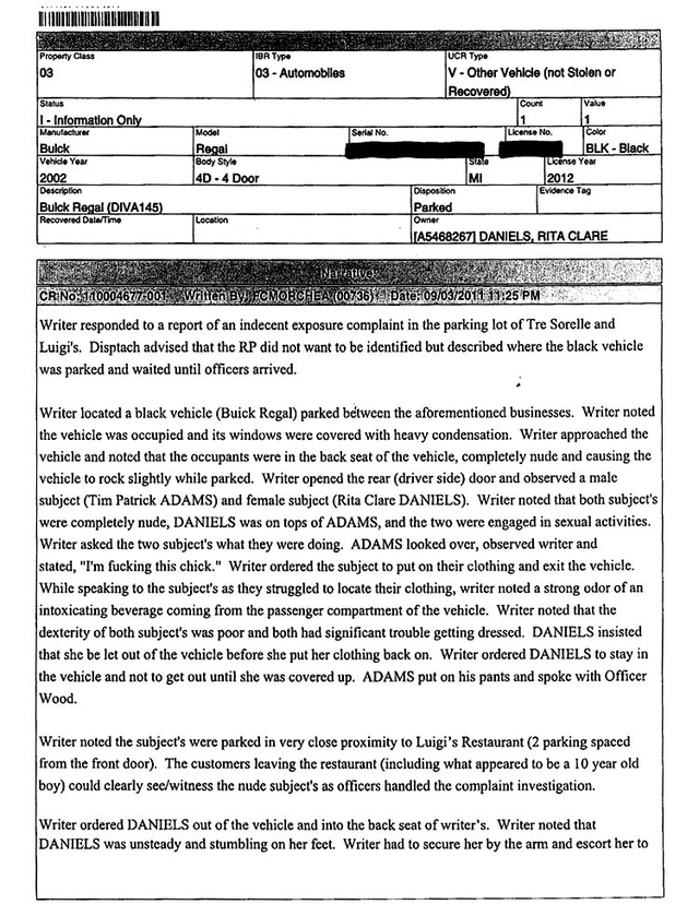 Holly Adams sex car senior release teg tsg documents citizen carsexmi