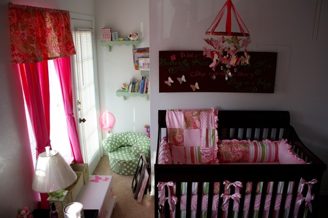 Lil Diva sex pink out frilly nursery finding