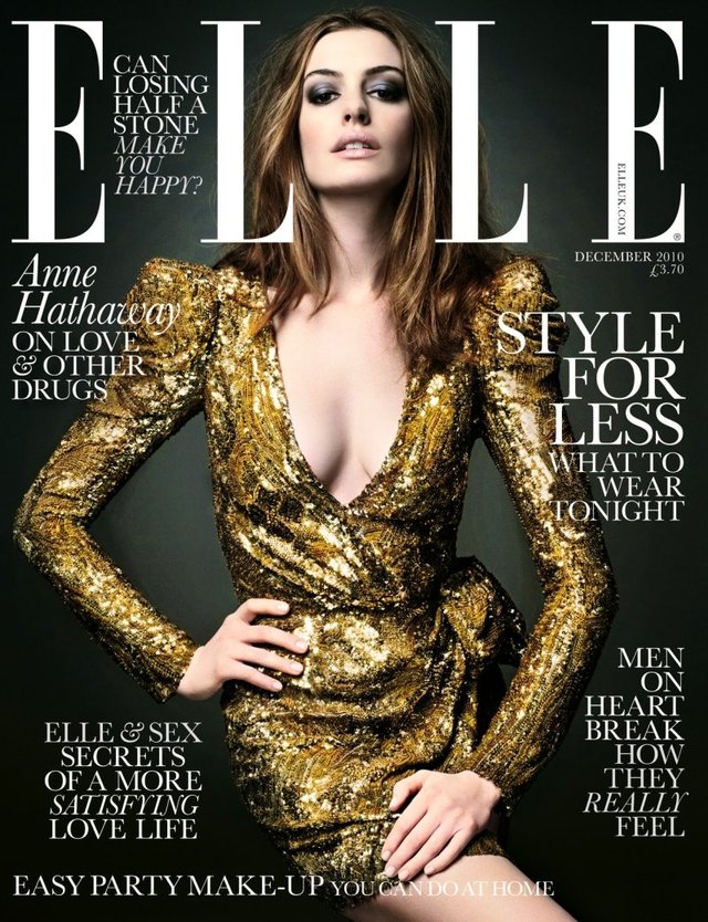 Rosie Anne xxx cover elle december anne ama fgr annecover hathaway