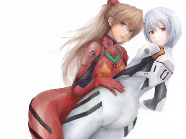 Asuka Ayanami porn white neon genesis evangelion asuka ayanami langley rei konachan soryu