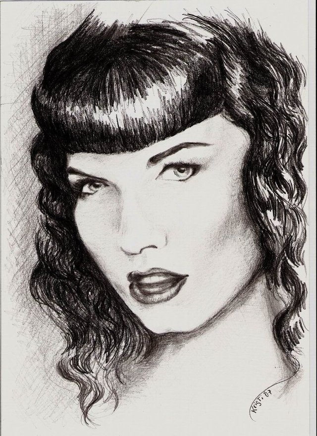 Bettie Page xxx page morelikethis pre bettie kristi artists