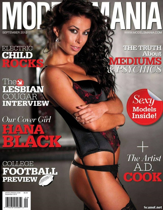 Hana Black porn nude magazine black hana modelsmania