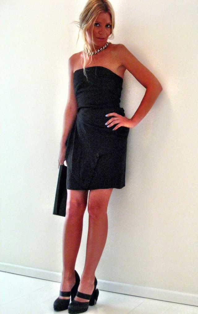 Jenny March xxx little black photo dress