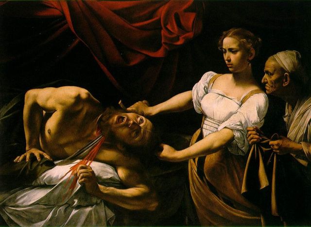 Judit Young sex judith caravaggio beheading holofernes