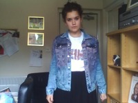 Clarissa May xxx forums suggestions dip dye denim jacket pictures included
