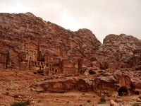 Jordan Rains xxx royal tombs petra jordan photo essay walk through history