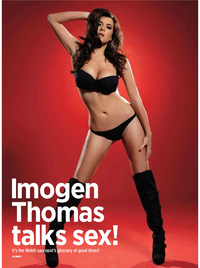 Anastasia Ivanova sex galleries imogenthomassex imogen thomas talks nuts magazine