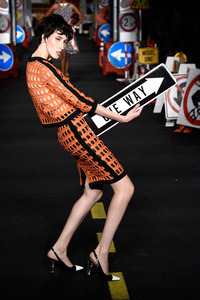 Milan Sterling sex moschino fashion spring milan week runway show photos
