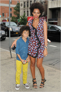 Stella Baby xxx solange son stella spl celebs out about knowles nia long rihanna