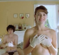 Lindsey Springer porn lyndsy fonseca nude tits video topless panties