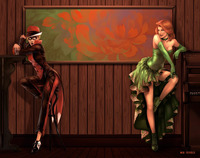 Poison Ivy sex poison ivy harley quinn