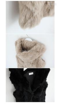 Autumn Stone xxx albu female rabbit fur vest autumn winter store product