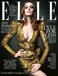 Rosie Anne xxx ama fgr annecover elle december cover anne hathaway