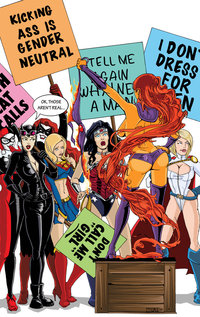 Harley Quinn porn bee batwoman catwoman harley quinn kate kane koriand power girl starfire supergirl teen titans wonder woman