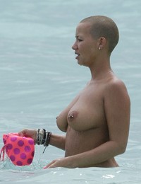 Amber Rose porn media original amber rose nude mammaries kanye west flame uncensored stolen