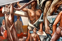 Faith Stevens sex mural jose vela zanetti category war collective violence