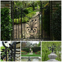 Heather Oaks xxx magpies nest dumbarton oaks metalwork wisteria tea