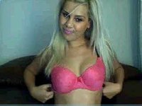 Joy Kiss xxx video busty webcam blonde sexy yellow redband